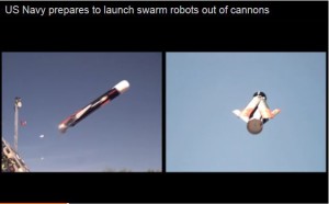 A swarm robot UAV