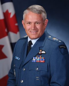 MGen Christian Drouin, Commander 1 CAD and Canadian NORAD Region Headquarters, CFB Winnipeg MB, 17 June 2016. Photo by: Cpl Gabrielle DesRochers