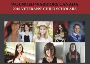 2016 Wounded Warriors Canada Veterans Child Scholars (CNW Group/Wounded Warriors Canada)