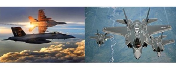 Pentagon orders Super Hornet, F-35 comparison test