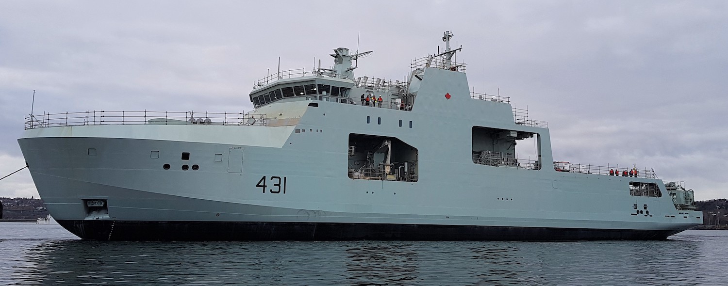 Canada’s Second Arctic and Offshore Patrol Ship Launched
