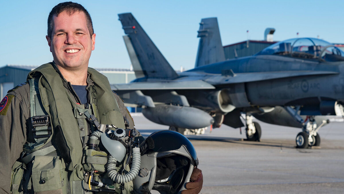 RCAF appoints Captain Dan Deluce as pilot for 2021 CF-18 Demonstration Team