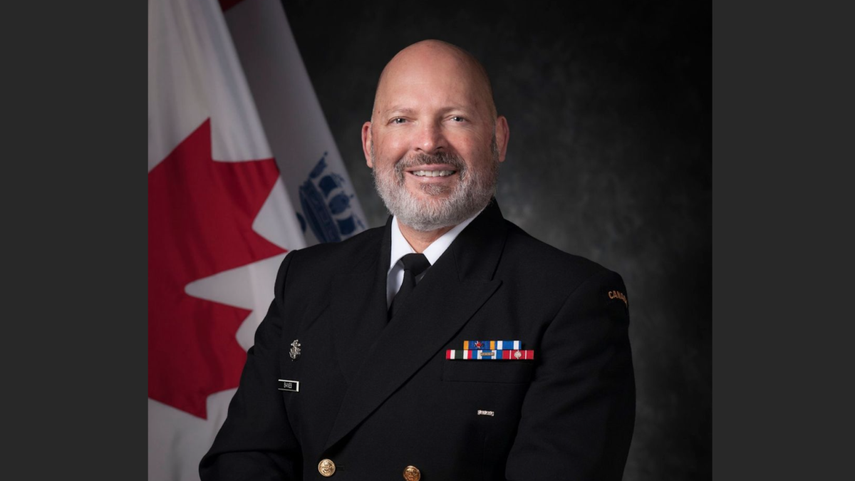 VAdm Craig Baines assumes command of the Royal Canadian Navy