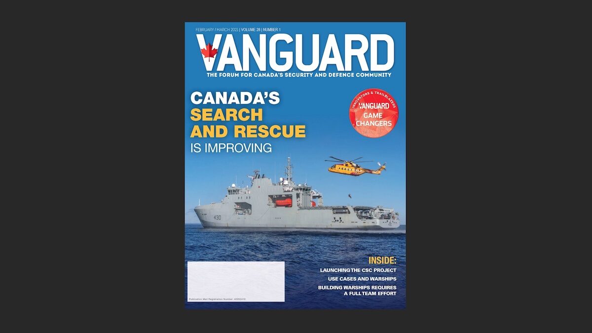 Vanguard Feb/Mar 2021 Edition – Arctic SAR, CSC and Digital