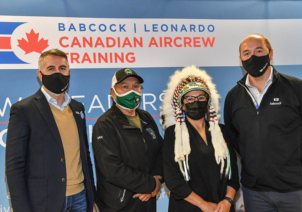 For its FAcT bid, Babcock Leonardo Canadian Aircrew Training team adds a new partner