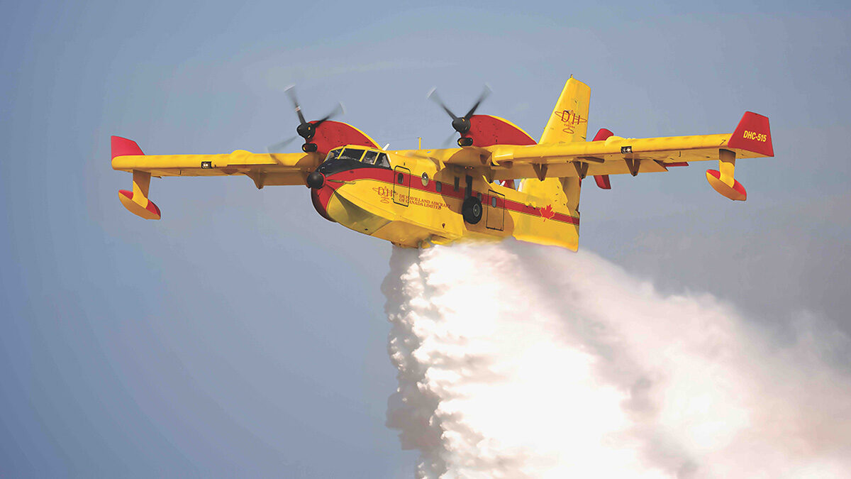 New DHC-515 Firefighting Aircraft Launched by De Havilland Canada￼