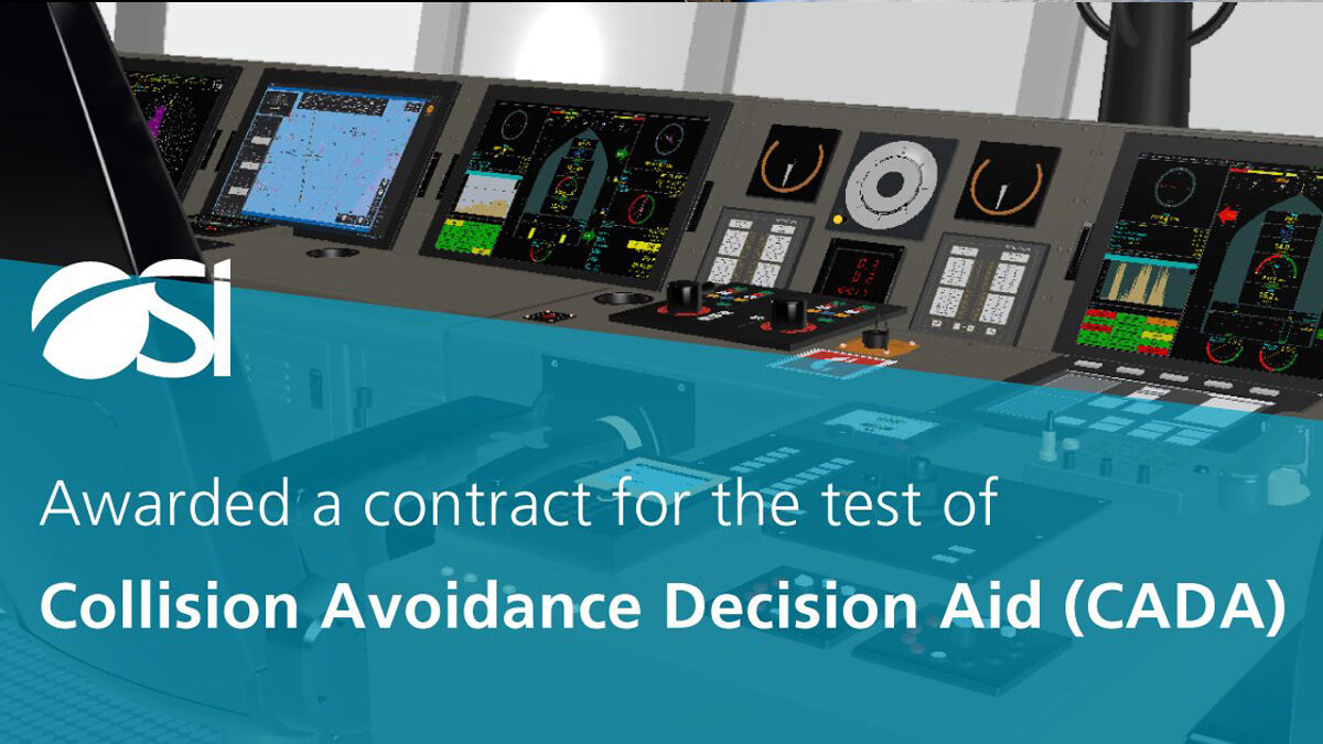 OSI Maritime Systems awarded contract to test Collision Avoidance Decision Aid (CADA) by Royal Canadian Navy￼
