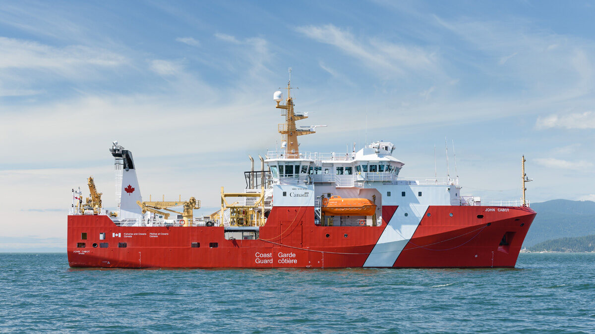 Ceremony Held for Newest Offshore Fisheries Science Vessel CCGS John Cabot’s Dedication into Service￼