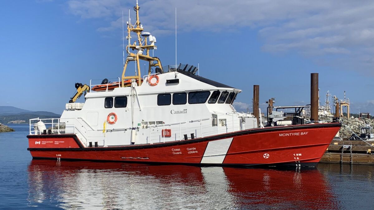 CCGS McIntyre Bay Officially Dedicated into Service