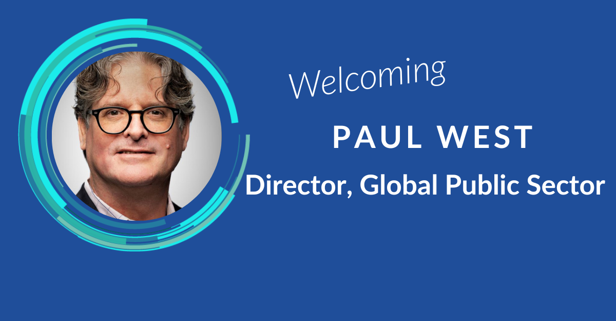 Technology Innovation and Security Expert, Paul West, appointed to Lead Global Public Sector Team at ThinkON