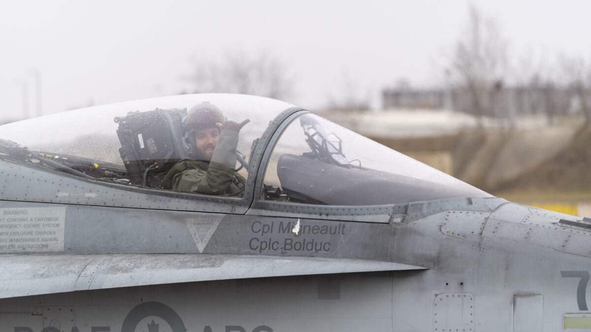 RCAF fighter squadrons participating in Exercise Cougar South, New Orleans