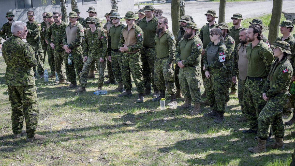 Canada and Latvia to jointly train Ukranian junior officers in Latvia