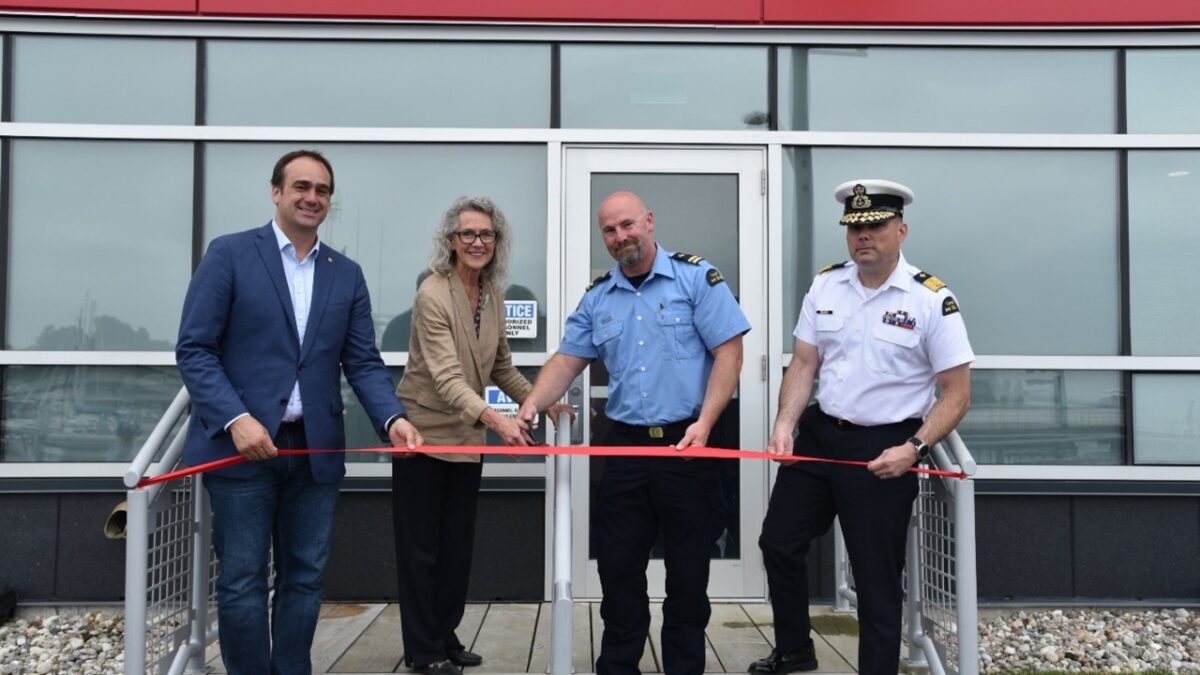 Kingston, Ontario Welcomes New State-of-the-Art Canadian Coast Guard Search and Rescue Station