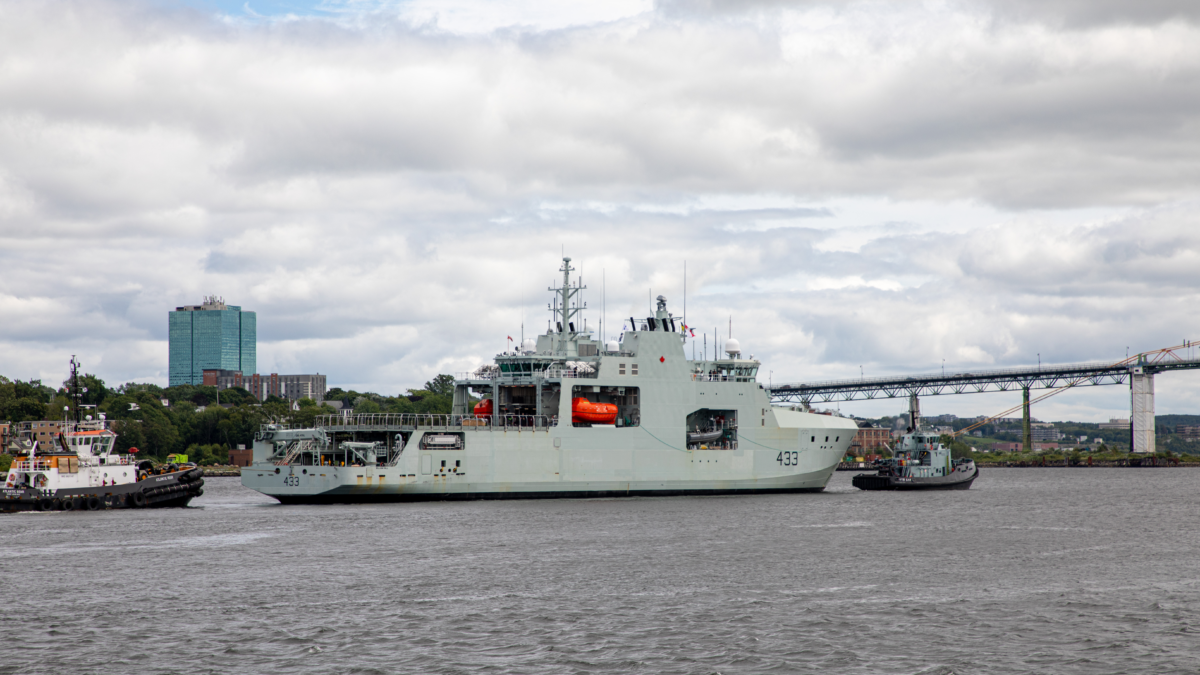 The Royal Canadian Navy Receives Fourth Arctic and Offshore Patrol Vessel