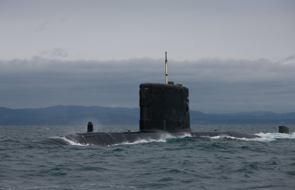 HMCS Victoria. Photo Jacek Szymanski, Navy Public Affairs, copyright 2012 DND-MDN Canada