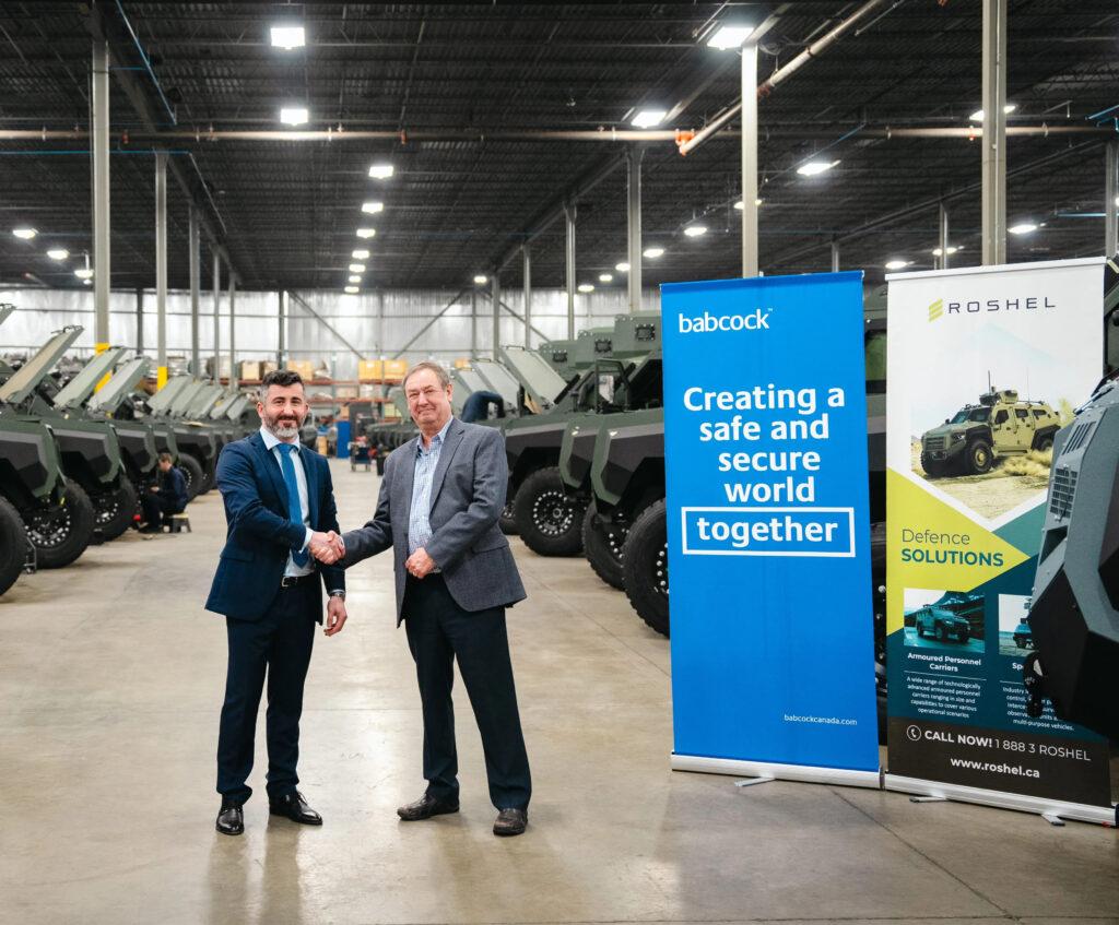 Strengthening Forces: Babcock Canada and Roshel Forge Partnership to Serve Canadian Armed Forces and Government Agencies