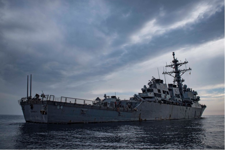 The USS Carney in 2018 (Ryan U. Kledzik/U.S. Navy/AP)