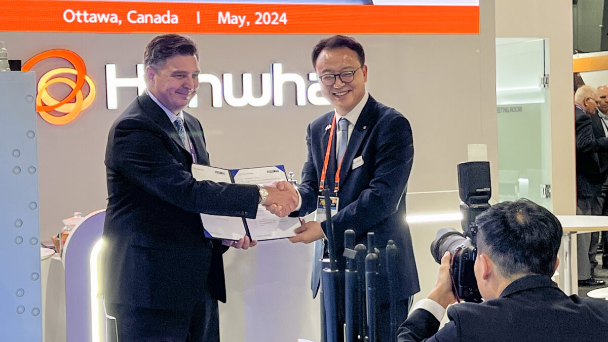 Hanwha Ocean Teams Up with Canadian Firms for Submarine Project