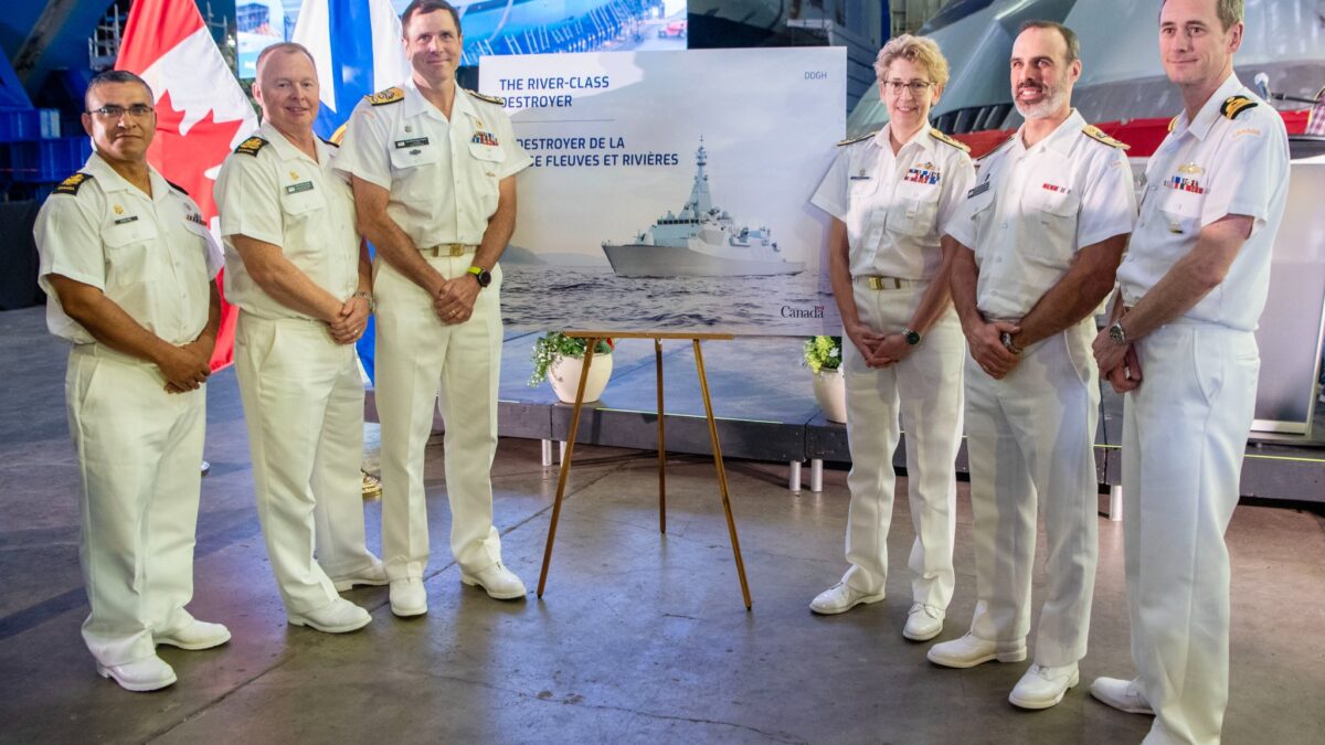 Canada’s Next Generation Warship Fleet: The River-Class Destroyers Set Sail