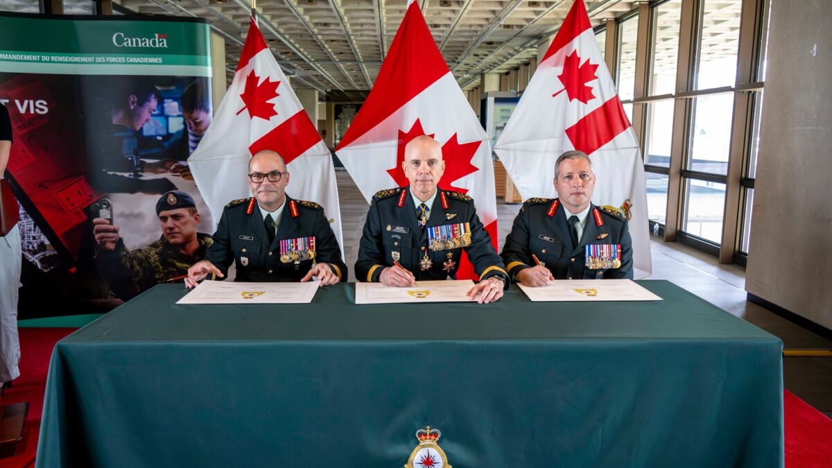 A New Leader Takes the Helm at Canadian Forces Intelligence Command