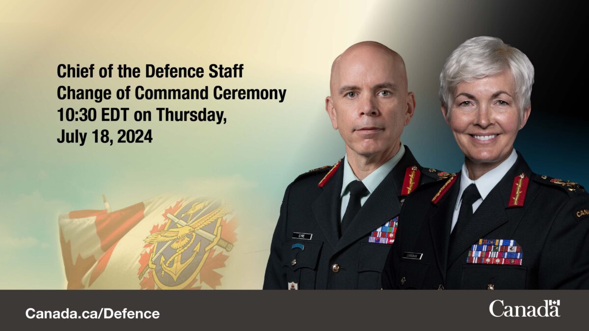 General Jennie Carignan Takes the Helm as Chief of the Defence Staff