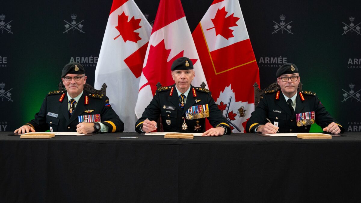 Canadian Army Welcomes New Leadership