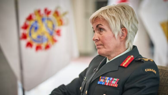 Lieutenant-General Jennie Carignan, Canada's new Chief of the Defence Staff.