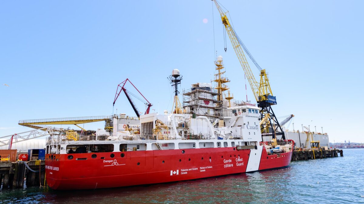 A Revitalized Canadian Coast Guard Icebreaker Returns to Service After Major Overhaul