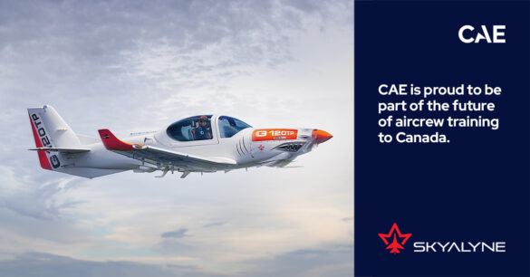 CAE set to support Canada's next-generation aircrew training. Image source: https://x.com/CAE_Inc/status/1841232532865507437