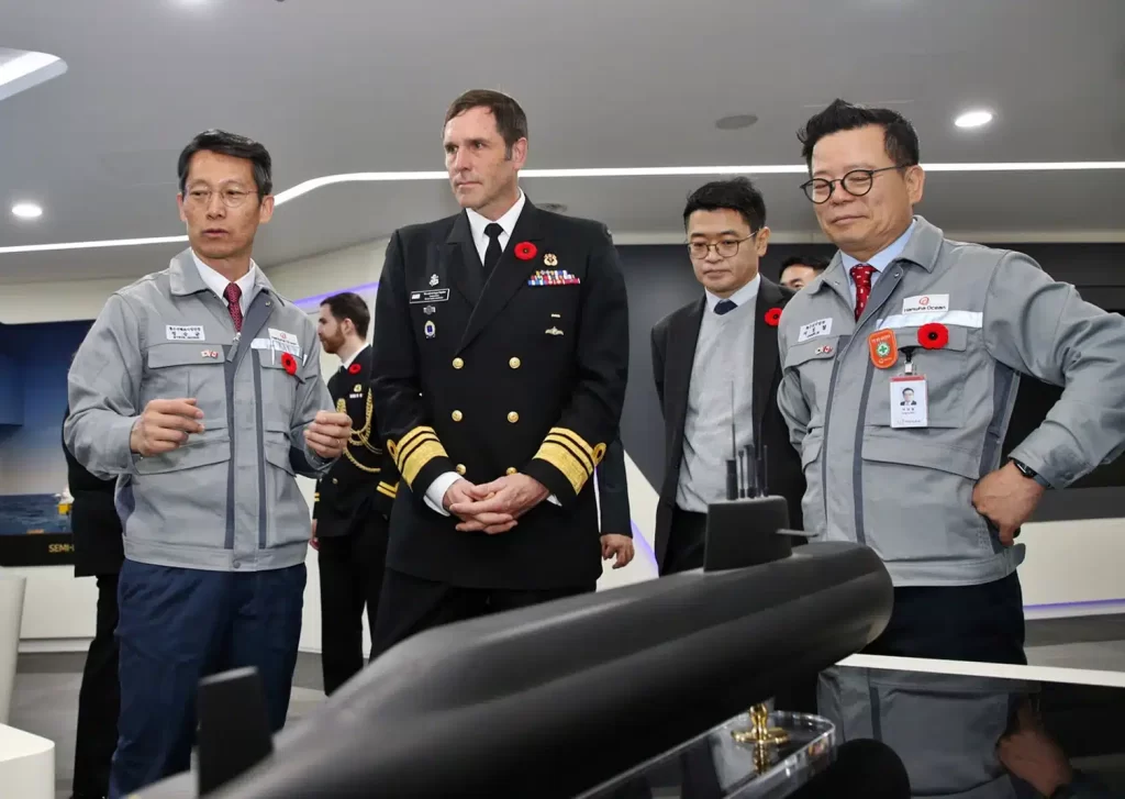 Image source: https://www.navalnews.com/naval-news/2024/11/hanwha-ocean-welcomes-the-commander-of-the-royal-canadian-navy/