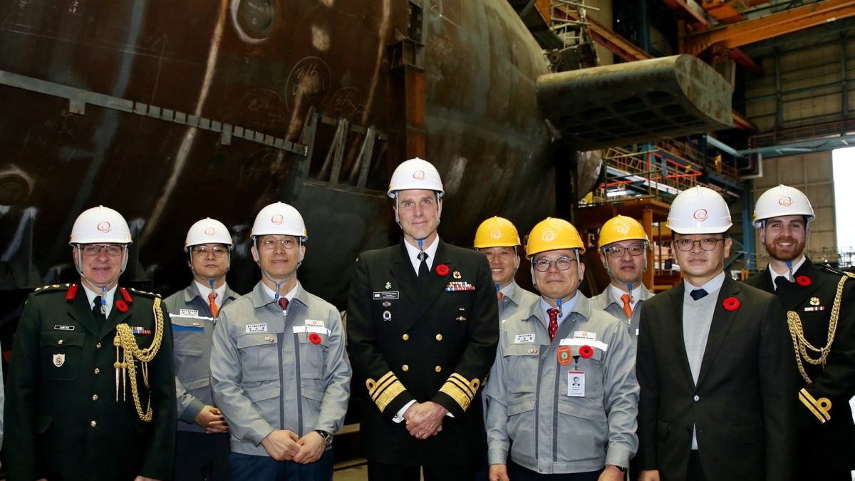 Hanwha Ocean Hosts Royal Canadian Navy Commander to Discuss Submarine Partnership