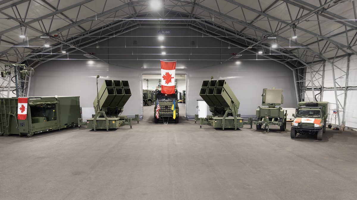 Canada Boosts Ukraine’s Air Defence with State-of-the-Art NASAMS Delivery