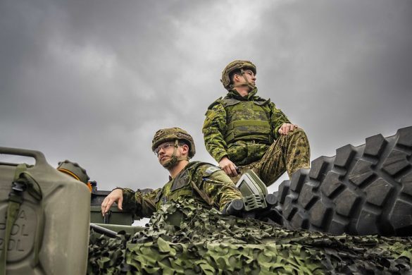 Reconnaissance Squadron of Multinational Brigade Latvia prepares to commence EXERCISE RESOLUTE WARRIOR, at Military Base Ādaži, on 03 November 2024. Credit: Multinational Brigade Imagery Technician