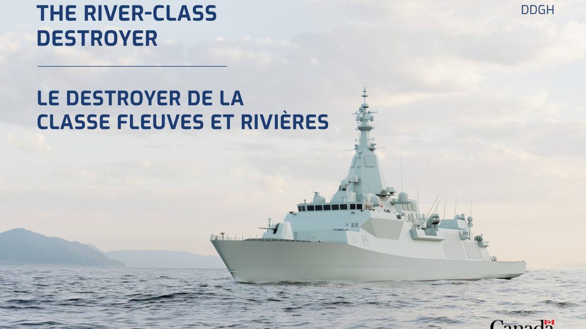 MDA Space awarded $60 million for next generation naval sensors for the River-class Destroyer program