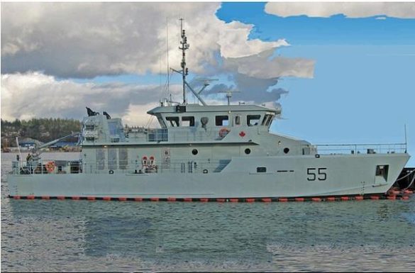 Orca-class Patrol Vessel— the ship the StellarX experience will take place on. (photo courtesy of Webber)