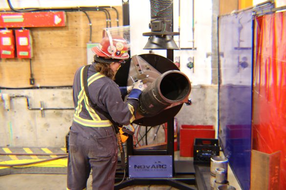 Seaspan invests in Novarc Technologies Inc., a North Vancouver-based company specializing in AI-powered robotic welding solutions.