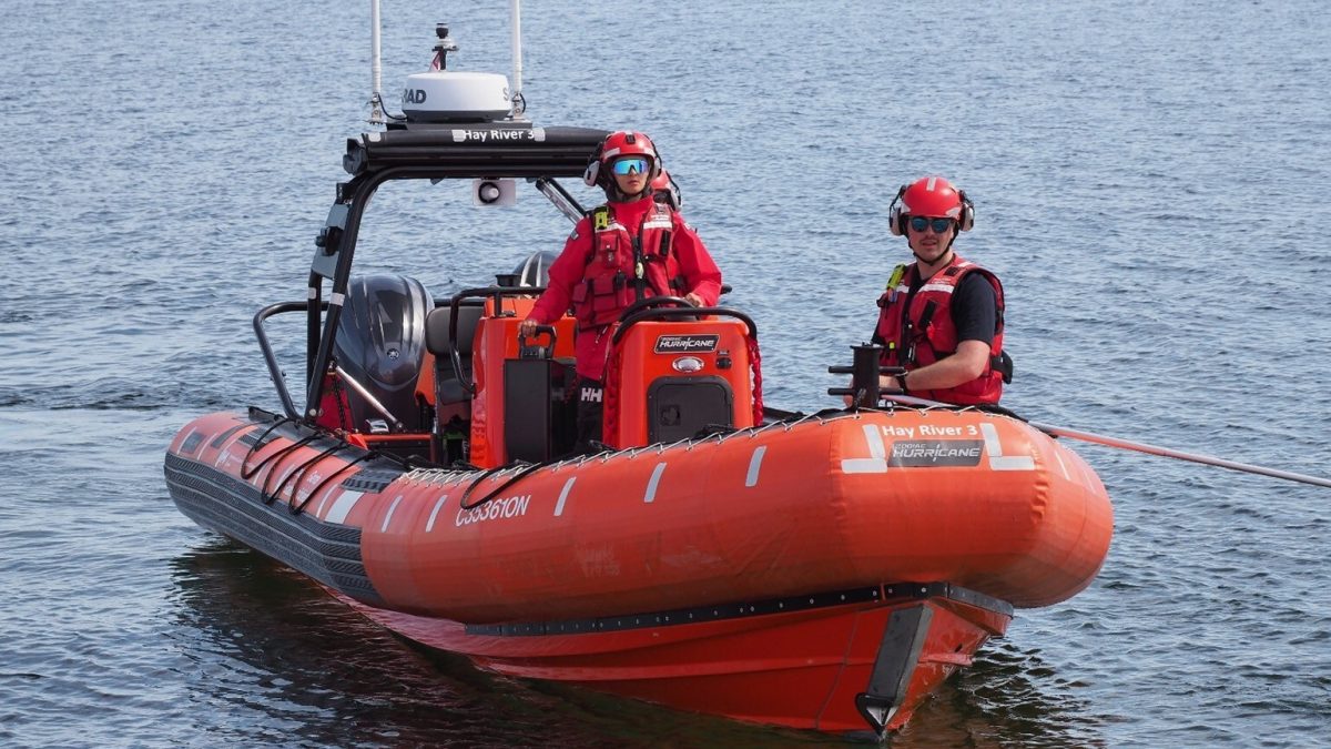 Canadian Coast Guard Rescue Boat Program Holds Training in Parry Sound, Ontario