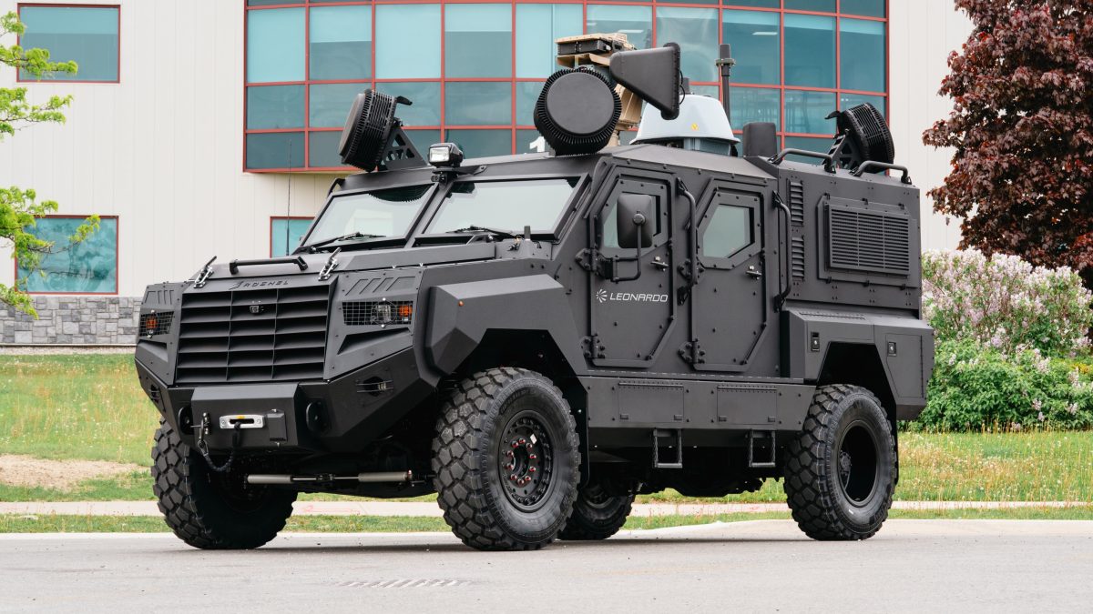 Roshel unveils Canadian-made Counter-UAS vehicle at CANSEC 2025
