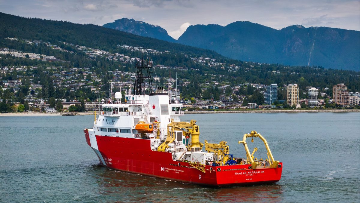 Seaspan begins sea trials for offshore Oceanographic Science Vessel