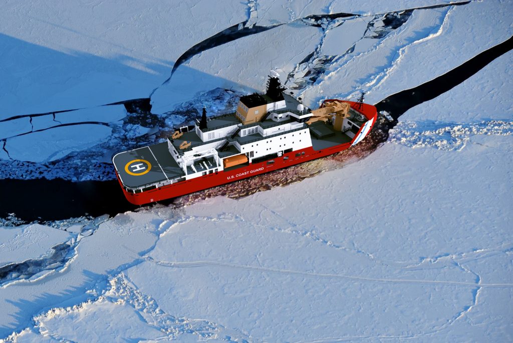 The Seaspan-Aker Multi-Purpose Icebreaker (MPI) Design.