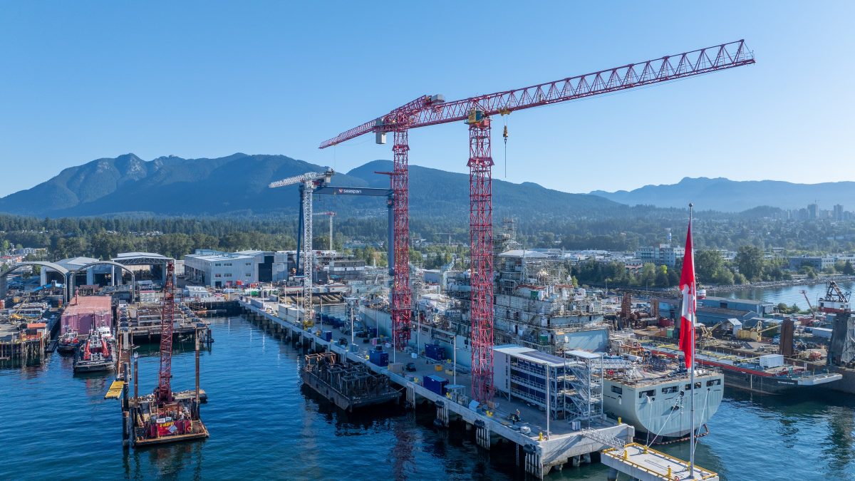 Engineering the Future: Seaspan and Stantec Mark Milestone with New Outfitting Pier