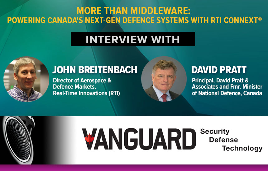 More than Middleware: Powering Canada’s Next-Gen Defence Systems with RTI Connext®
