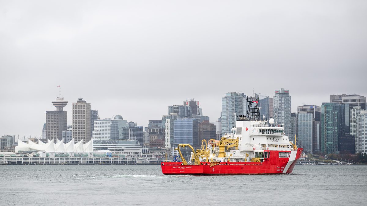 A New Era of Ocean Science: Seaspan Delivers CCGS Naalak Nappaaluk