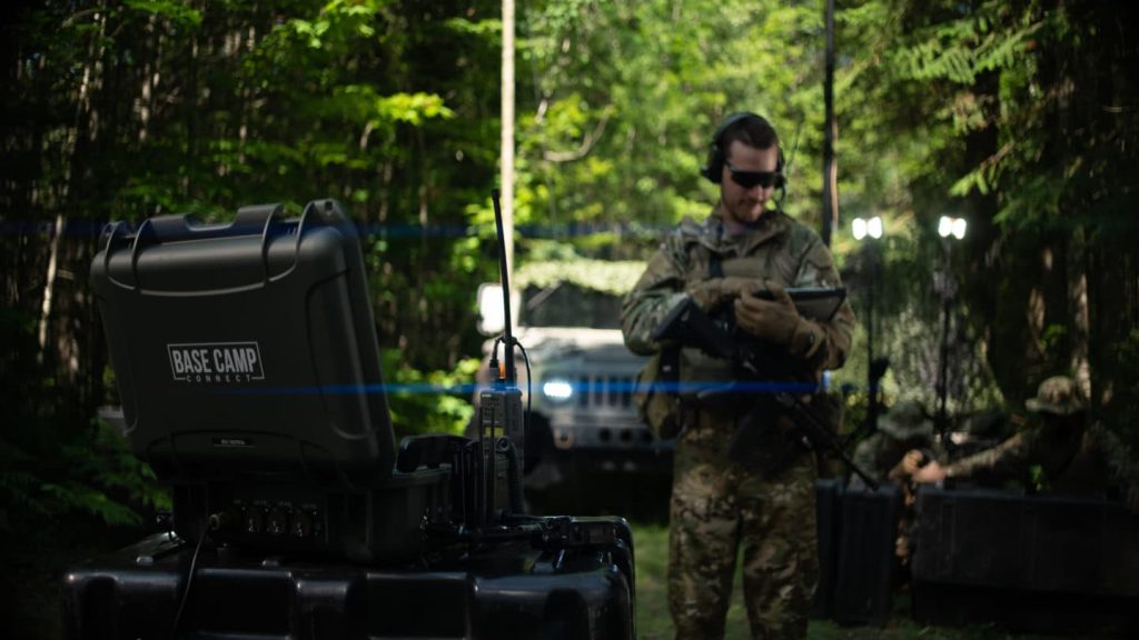 Reliable, secure, adaptable — communication the Canadian Armed Forces can count on. Image source: https://basecampconnect.com/market/defence/