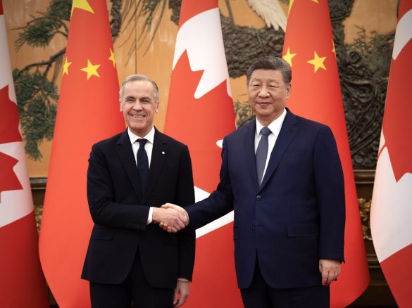 Canada and China committed to advancing their Strategic Partnership through renewed dialogue, cooperation, and mutual benefit. Image source: https://x.com/MarkJCarney/status/2012064467631358421