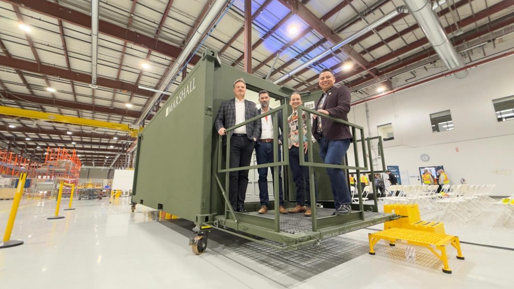 Flowing River Capital management team (left to right): Tyler Willox, Partner & Co-Founder; Eric Clark, Partner; Cadmus Delorme, Chairperson of the Board; Thomas Benjoe, CEO.
