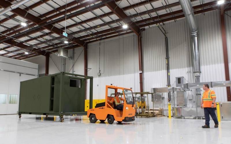 Marshall Land Systems Moncton production facility.