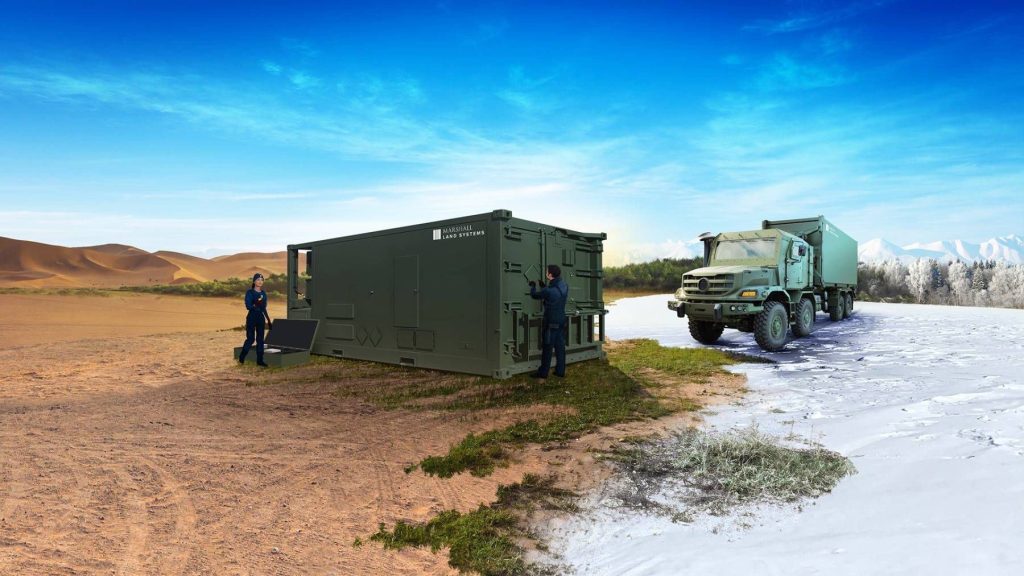 Marshall Land Systems capability promotional image.