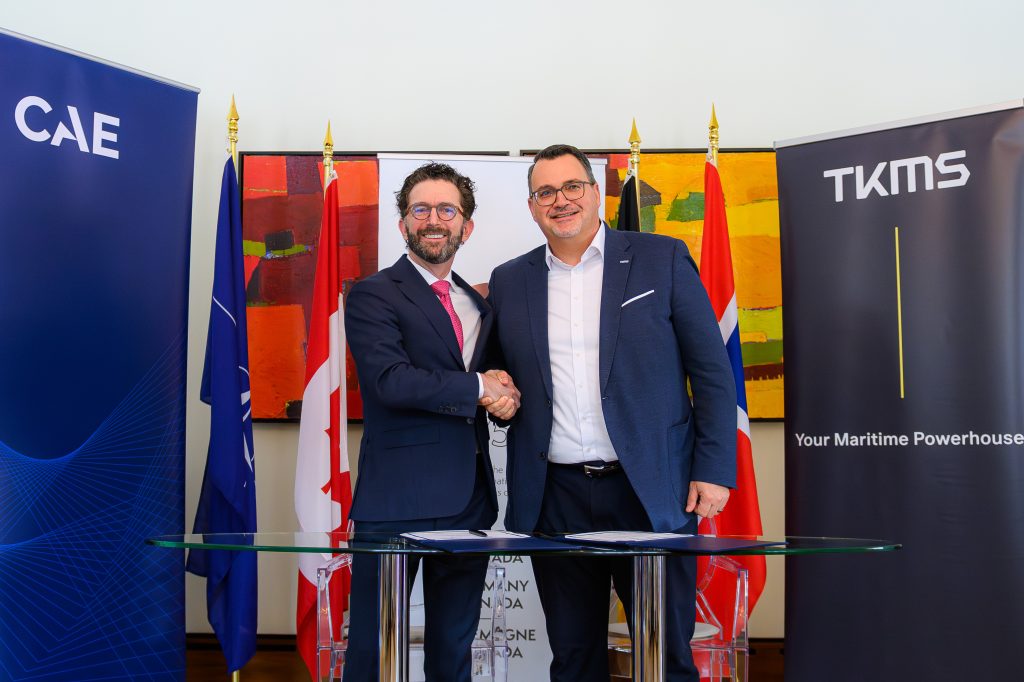 TKMS MOU signing on 3 March 2026 Photo by: Tim Austen