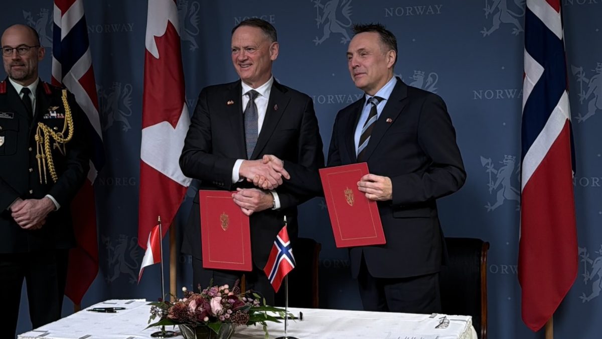 Canada and Norway Deepen Defence Cooperation in the Space Domain